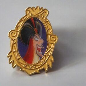 Disney Pin, Villains Series Jafar From Aladdin Lenticular Collectible - 2001